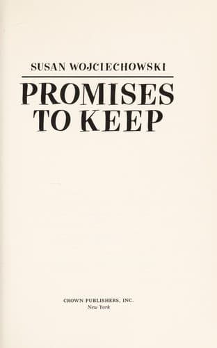 Tapa de Promises to keep