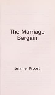 Tapa de The Marriage Bargain