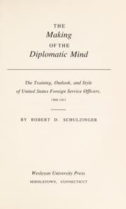 Tapa de The making of the diplomatic mind