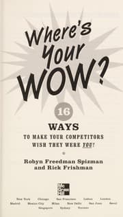 Tapa de Where's your wow?
