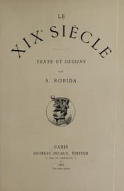 Tapa de Le XIXe siècle