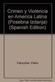 Tapa de Crimen y violencia en America Latina