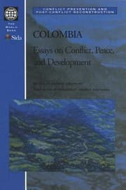 Tapa de Colombia essays on conflict, peace, and development