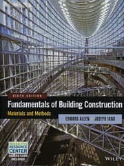 Tapa de Fundamentals of building construction