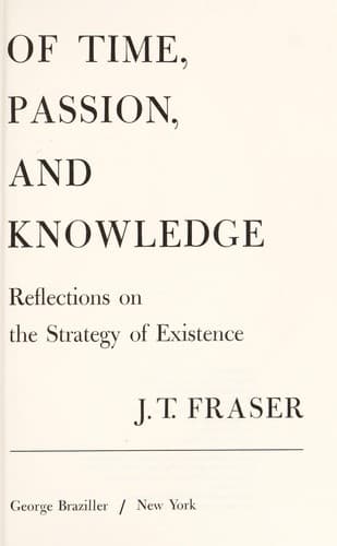 Tapa de Of time, passion, and knowledge