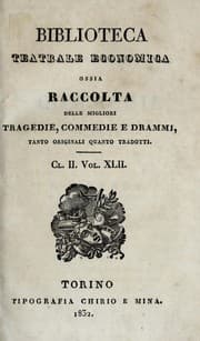 Tapa de Commedie scelte di Kotzebue