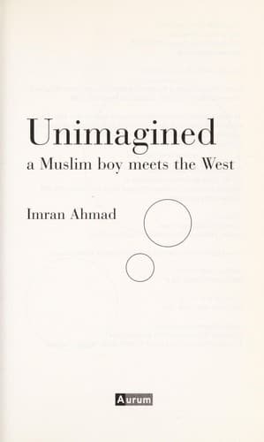 Tapa de Unimagined