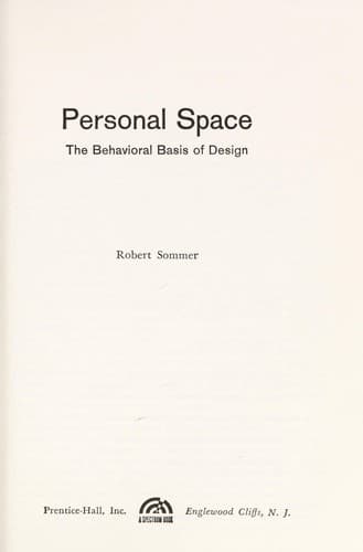 Tapa de Personal Space (Spectrum Books)