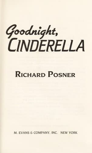 Tapa de Goodnight, Cinderella