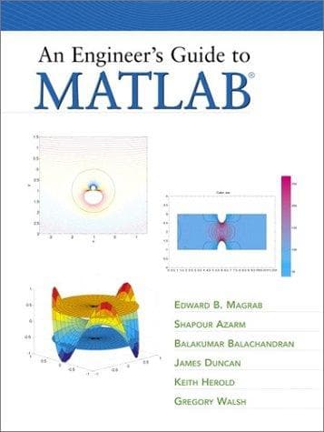 Tapa de An engineer's guide to MATLAB