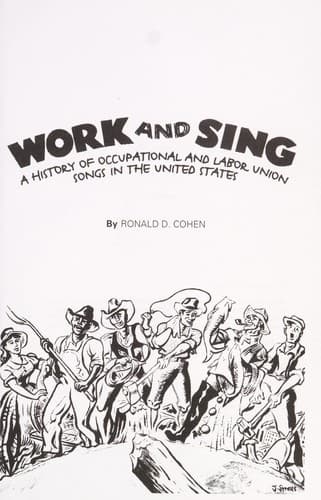Tapa de Work and sing