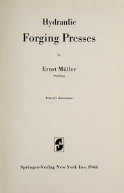 Tapa de Hydraulic Forging Presses