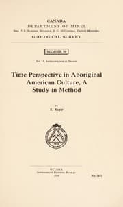Tapa de Time perspective in aboriginal American culture