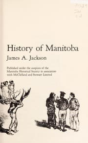 Tapa de The centennial history of Manitoba