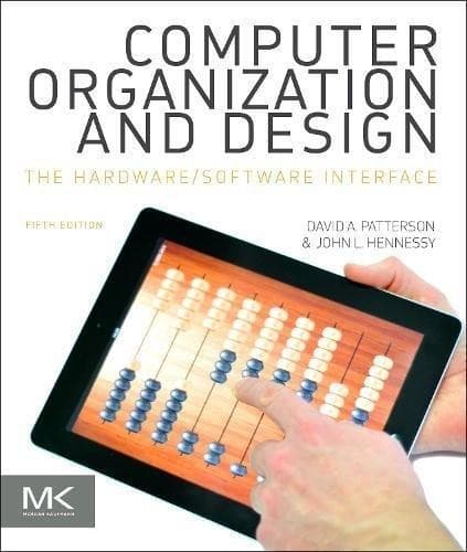 Tapa de Computer organization and design : the hardware, software interface - 5. ed.