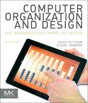 Tapa de Computer organization and design : the hardware, software interface - 5. ed.