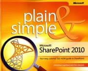 Tapa de Microsoft SharePoint 2010 plain & simple