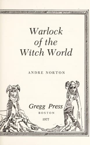 Tapa de Warlock of the Witch World