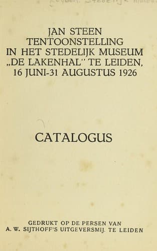 Tapa de Jan Steen