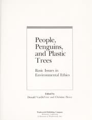 Tapa de People, penguins, and plastic trees
