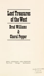 Tapa de Lost treasures of the West