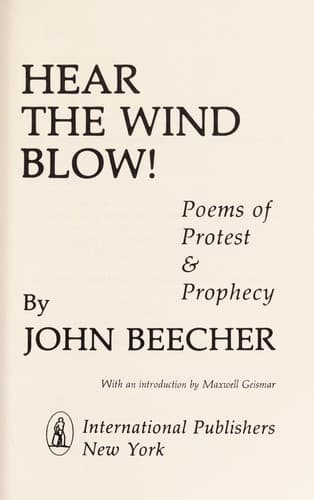 Tapa de Hear the wind blow!