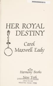 Tapa de Her royal destiny