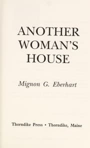 Tapa de Another woman's house