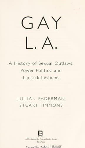 Tapa de Gay L.A.