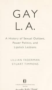 Tapa de Gay L.A.