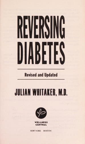 Tapa de Reversing diabetes