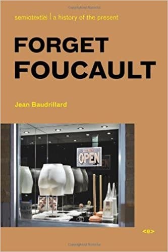 Tapa de Oublier Foucault