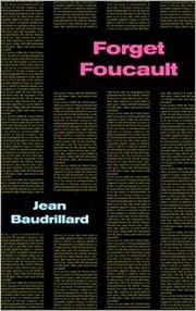 Tapa de Forget Foucault