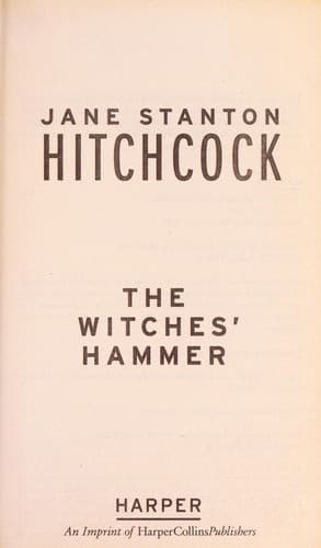 Tapa de The Witches' Hammer