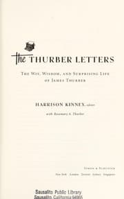 Tapa de The Thurber letters