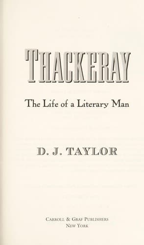 Tapa de Thackeray