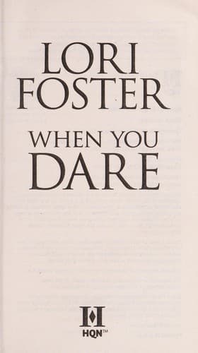 Tapa de When you dare