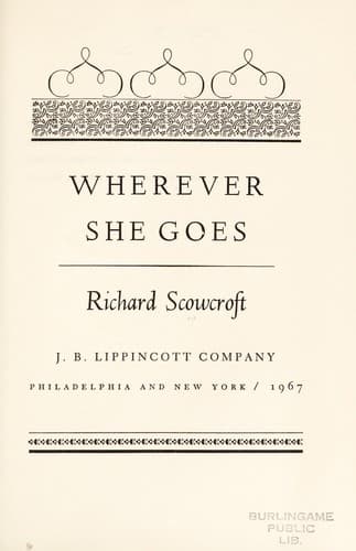 Tapa de Wherever she goes