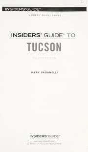 Tapa de Insiders' guide to Tucson