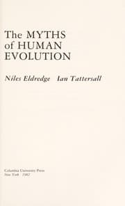 Tapa de The myths of human evolution
