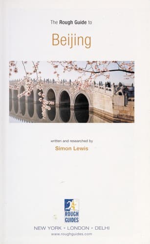 Tapa de The rough guide to Beijing