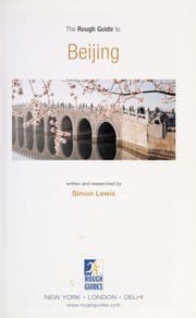 Tapa de The rough guide to Beijing