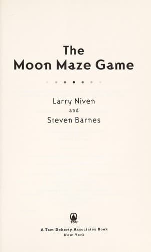 Tapa de The moon maze game