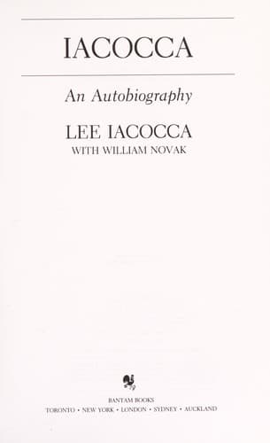 Tapa de Iacocca