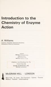 Tapa de Introduction to the chemistry of enzyme action