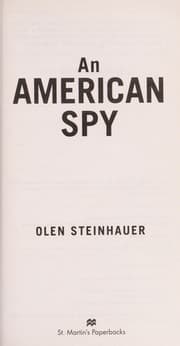 Tapa de An American spy