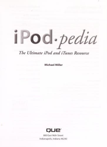 Tapa de iPodpedia