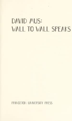 Tapa de Wall to wall speaks