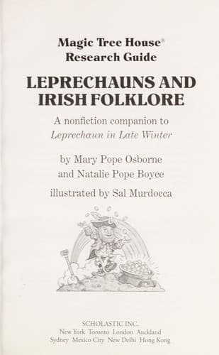 Tapa de Leprechauns and Irish folklore