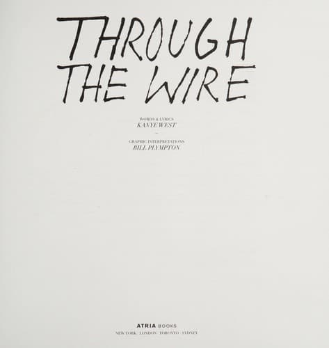 Tapa de Through the wire